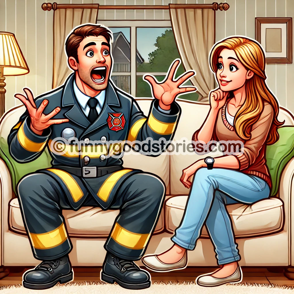 A man who worked for the fire department - Funny Good Stories